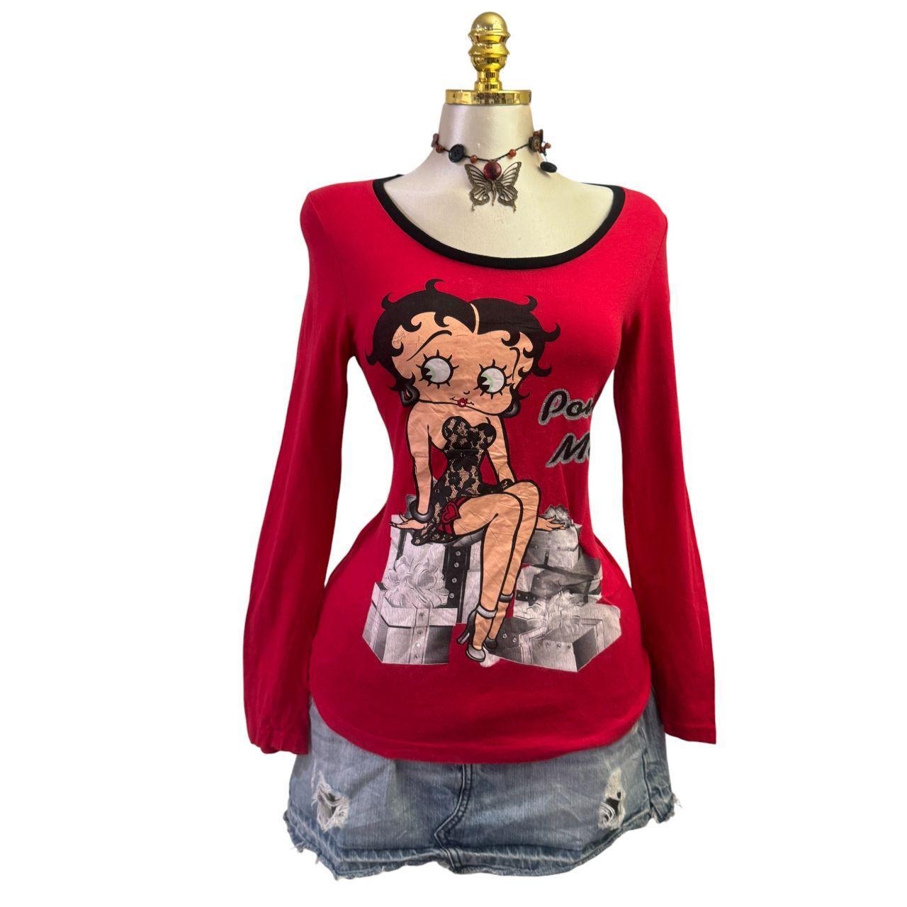 90s Vintage Red Betty Boop