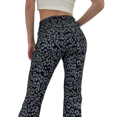 Y2k Vintage Black Cheetah Pants [XS]