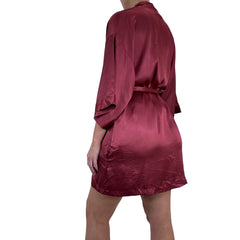 Y2k Vintage Victoria's Secret Red Satin Robe [M-L]