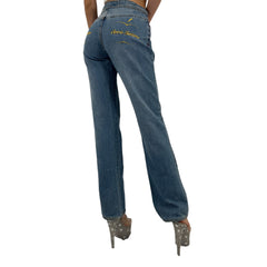 Y2k Vintage Applebottoms Blue Straight Jeans [S]