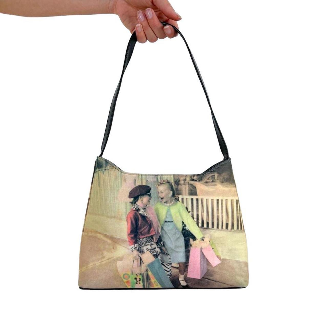 Bags, Y2k Floral Print Mini Shoulder Bag